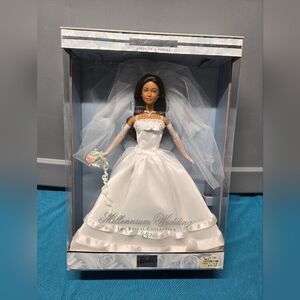 1999 Millennium Wedding African American Barbie Bridal Collection Series  #27764